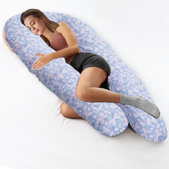 Grey Butterfly Super Premium U Shape Pregnancy Body Pillow