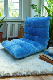 Turquoise Coozly AutoFlex Ergonomic Back Support Adjustable Seat