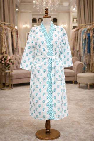 +Free Premium Waffle Design Bathrobe