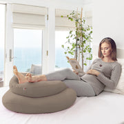 Beige - C Premium LYTE Pregnancy Body Pillow | Maternity Pillow