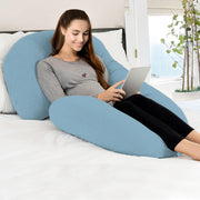 SkyBlue - C Premium LYTE Pregnancy Body Pillow | Maternity Pillow