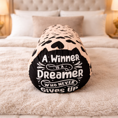 Bolster Pillow With Removable Cover - Winner Dreamer