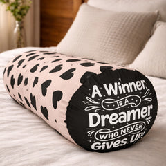 Bolster Pillow With Removable Cover - Winner Dreamer