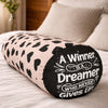 Bolster Pillow With Removable Cover - Winner Dreamer