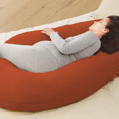 Brick Orange-Coozly Belly Back Pregnancy Pillow