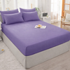 Fitted Cotton Jersey Custom Size BedSheet - Purple