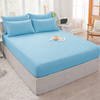 Fitted Cotton Jersey Custom Size BedSheet - Turquoise