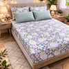 Very Berry 200 TC Bedsheet + 4 Pillow Covers