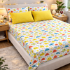 Travel Times 200 TC Bedsheet + 4 Pillow Covers