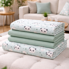 Koala 200 TC Bedsheet + 4 Pillow Covers