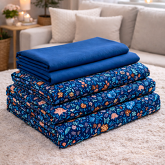 Happy Dino 200 TC Bedsheet + 4 Pillow Covers