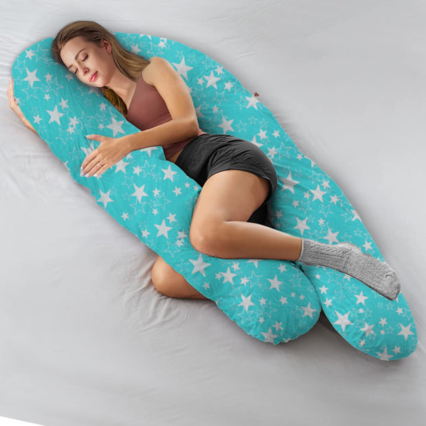 Blue Star Super Premium U Shape Pregnancy Body Pillow