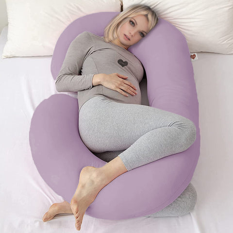 Lavender - C Premium LYTE Pregnancy Body Pillow | Maternity Pillow