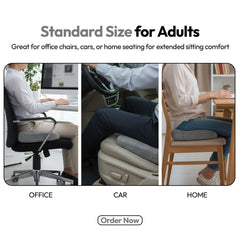 Coccyx Orthopedic Seat Cushions for Relief from Lower Back, Sciatica, Tailbone, Lumbar Pain