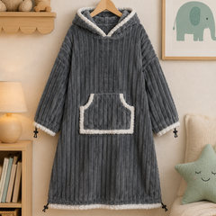 Coozly Premium Wearable Blanket | Ultra Soft Double-Sided Fur Blanket Hoodie | Oversized Hooded Blanket with Pocket | Cozy Lounging & Sleeping Blanket | Baby, Teen & Adult