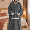 Coozly Premium Wearable Blanket | Ultra Soft Double-Sided Fur Blanket Hoodie | Oversized Hooded Blanket with Pocket | Cozy Lounging & Sleeping Blanket | Baby, Teen & Adult