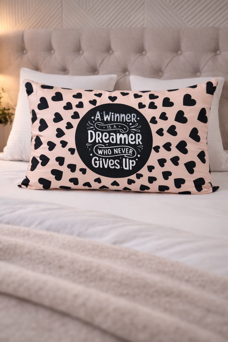 Winner Dreamer - Coozly Head Pillows - 20 X 30 In