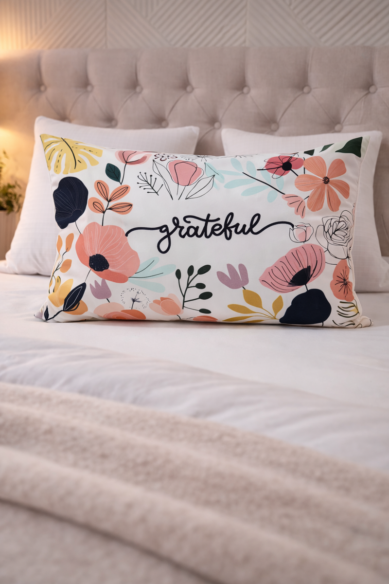 Grateful - Coozly Head Pillows - 20 X 30 In