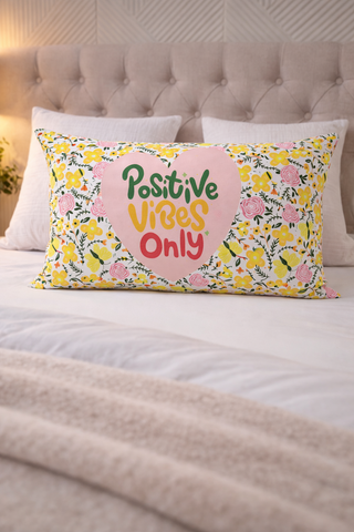 Positive Vibes - Coozly Head Pillows - 20 X 30 In