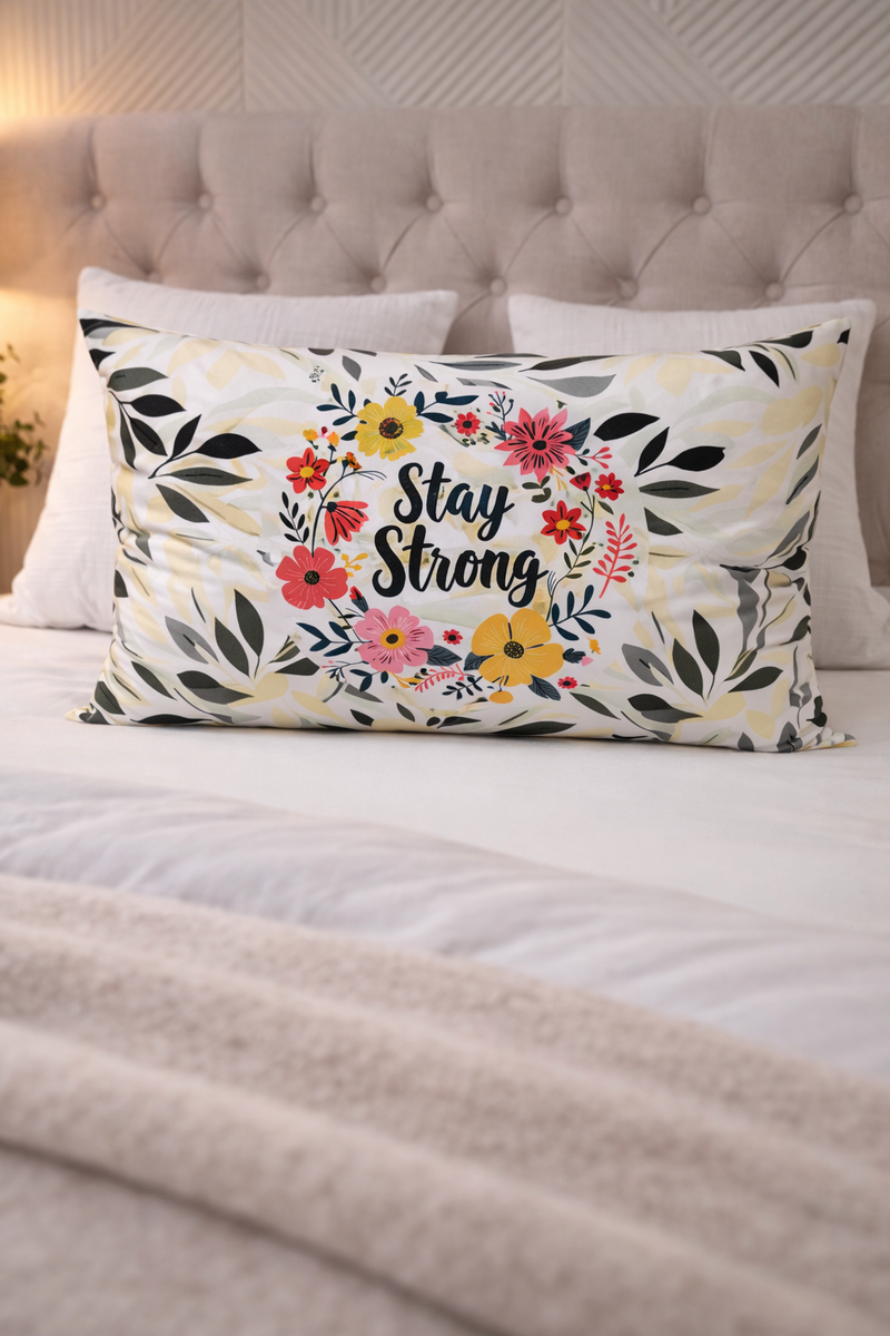 Stay Strong - Coozly Head Pillows - 20 X 30 In