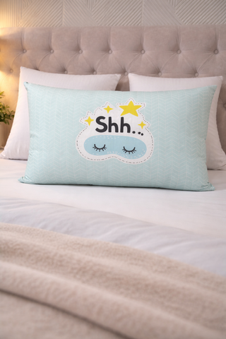 Shh - Coozly Head Pillows - 20 X 30 In