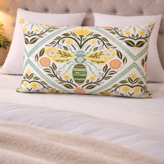 Yellow Butterfly - Coozly Head Pillows - 20 X 30 In