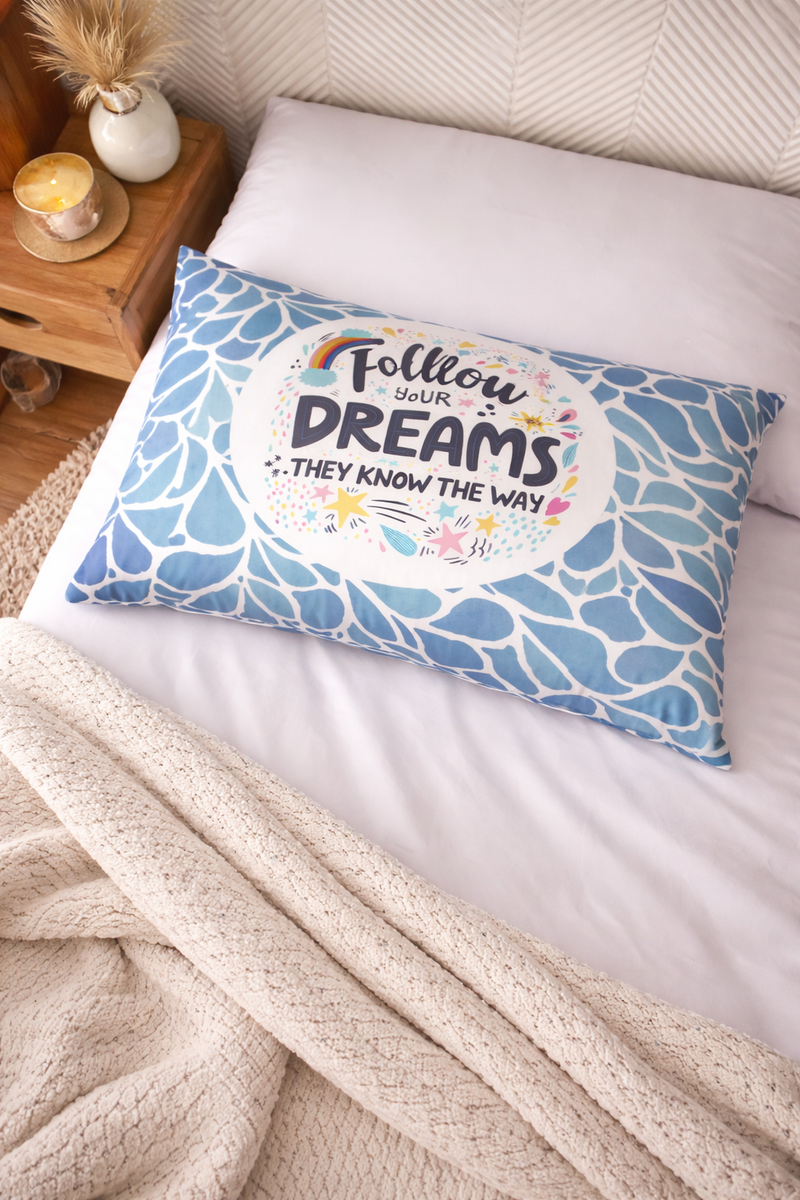 Follow Your Dreams - Coozly Head Pillows - 20 X 30 In