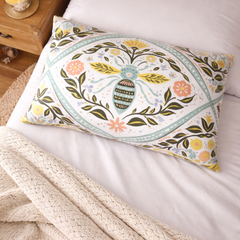 Yellow Butterfly - Coozly Head Pillows - 20 X 30 In