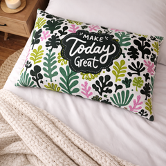 Make Today Great - Coozly Head Pillows - 20 X 30 In