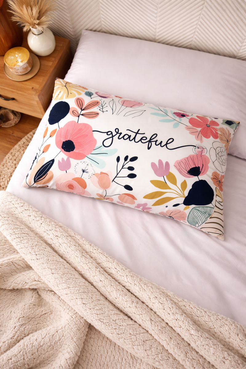 Grateful - Coozly Head Pillows - 20 X 30 In