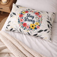 Stay Strong - Coozly Head Pillows - 20 X 30 In