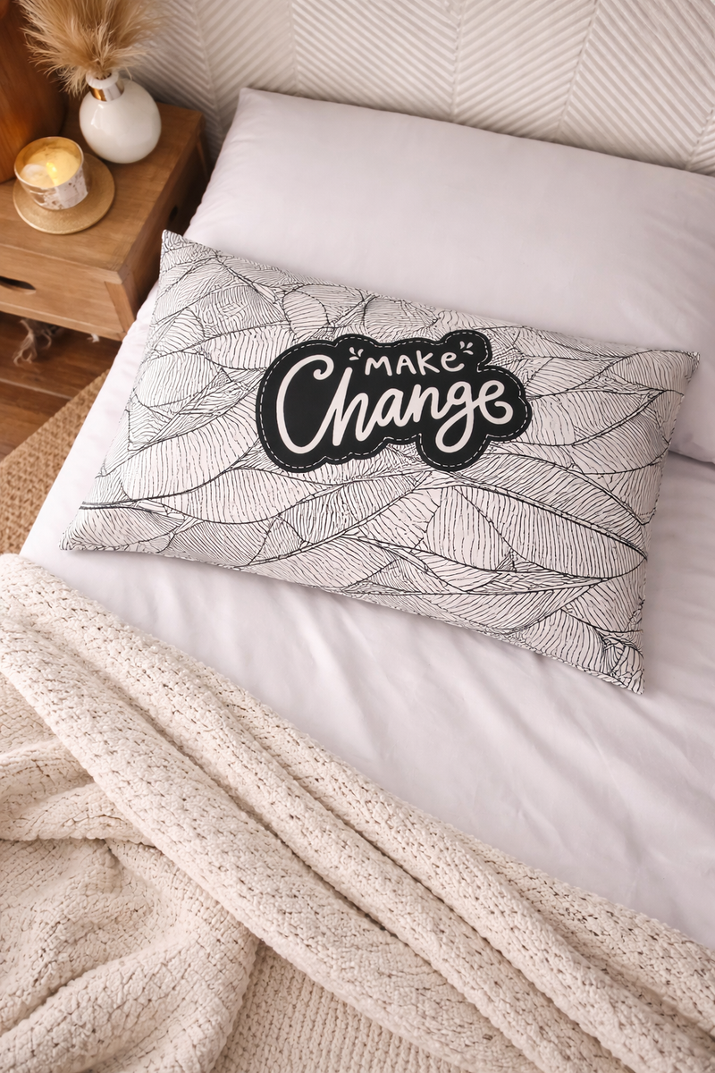 Make Change - Coozly Head Pillows - 20 X 30 In