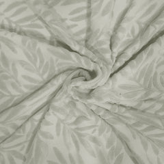Cream Leaf- Dermbrandt Premium Bath Towels with Loofah