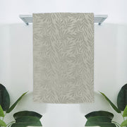 Cream Leaf- Dermbrandt Premium Bath Towels with Loofah
