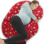Born Star Red - C Super Premium Pregnancy Body Pillow | Maternity Pillow