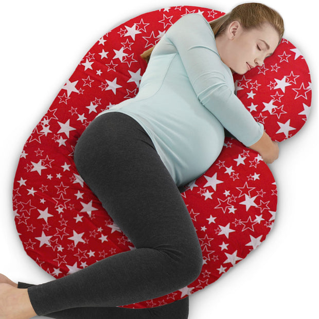 Born Star Red - C Super Premium Pregnancy Body Pillow | Maternity Pillow