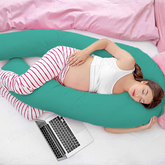 Cyan-Coozly U Premium LYTE Pregnancy Body Pillow
