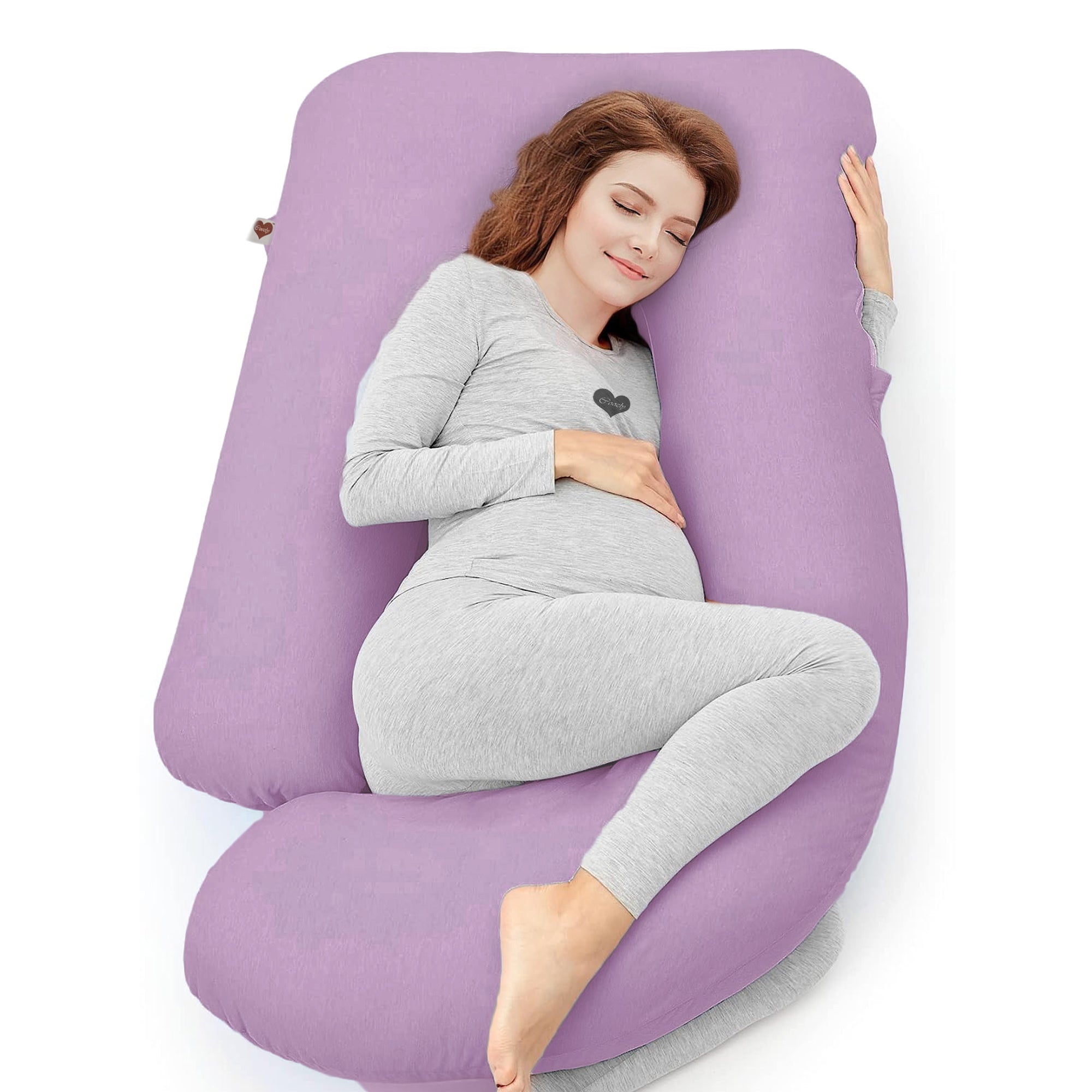 Lavender-Coozly Belly Back Pregnancy Pillow