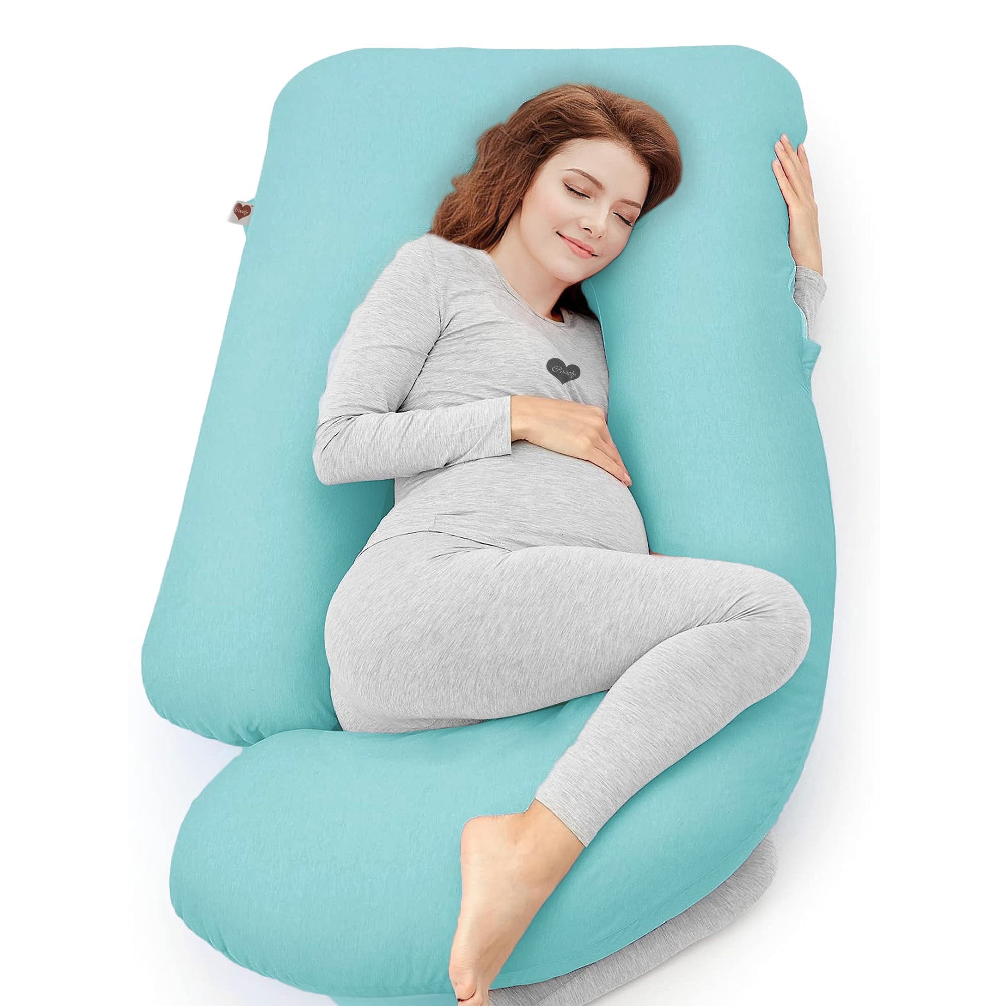 Mint-Coozly Belly Back Pregnancy Pillow