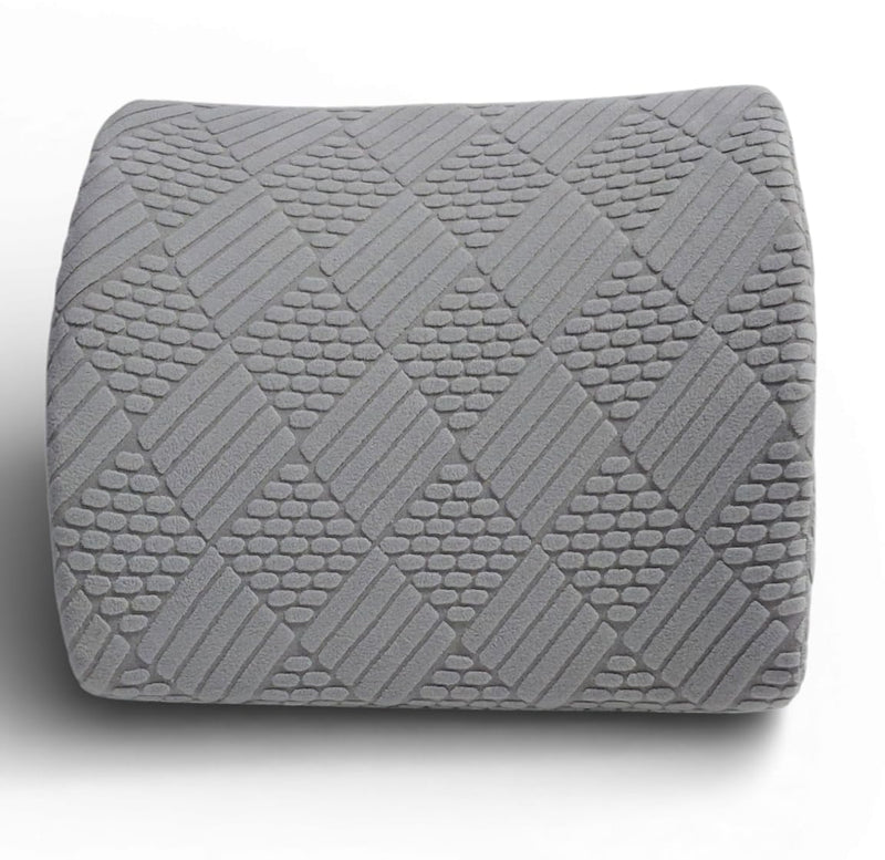 Coozly Orthopedic Half Lumbar Support | High Density Supportive Memory Foam Backrest Cushion