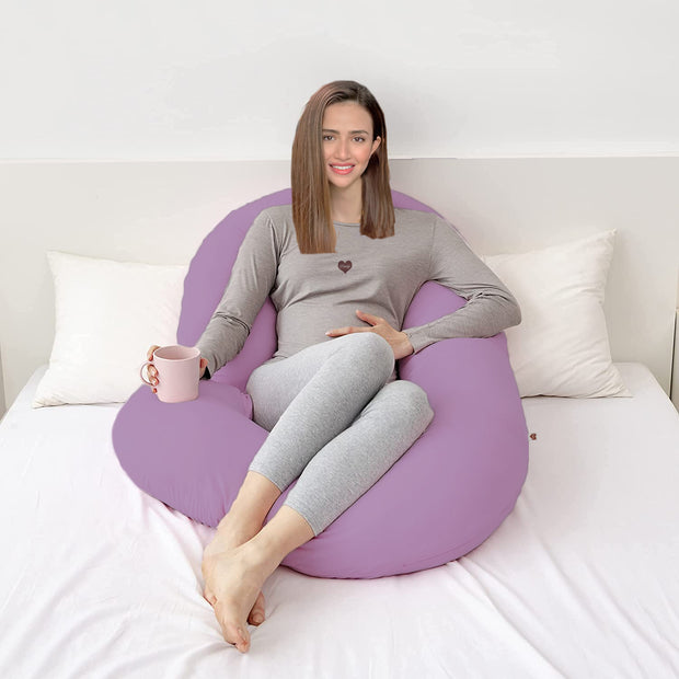 Lavender - C Premium LYTE Pregnancy Body Pillow | Maternity Pillow
