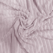Pink Striped- Dermbrandt Premium Bath Towels with Loofah