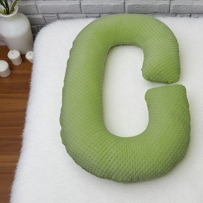 Lime Green Obsidian -  C Super Premium Pregnancy Body Pillow | Obsidian Collection