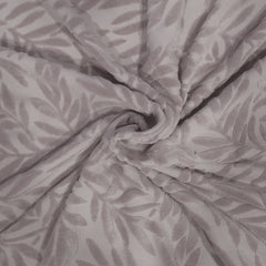 Mauve Leaf- Dermbrandt Premium Bath Towels with Loofah