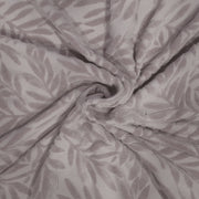 Mauve Leaf- Dermbrandt Premium Bath Towels with Loofah