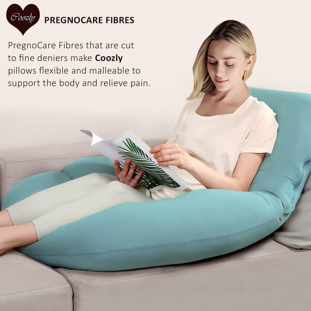 Mint-Coozly Belly Back Pregnancy Pillow