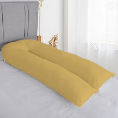 Mustard -Coozly U Premium LYTE Pregnancy Body Pillow