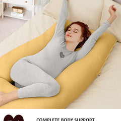 Mustard-Coozly Belly Back Pregnancy Pillow