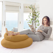 Mustard- C Premium LYTE Pregnancy Body Pillow | Maternity Pillow