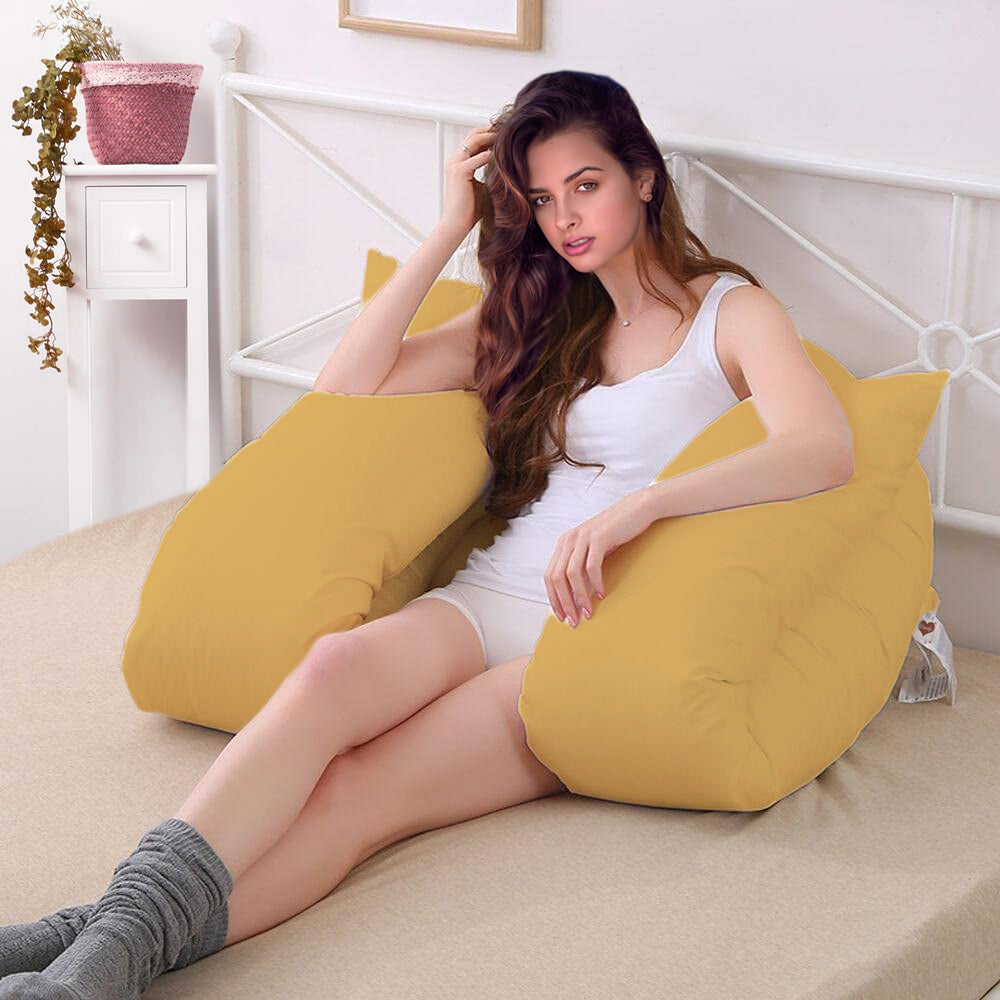 Mustard -Coozly U Premium LYTE Pregnancy Body Pillow